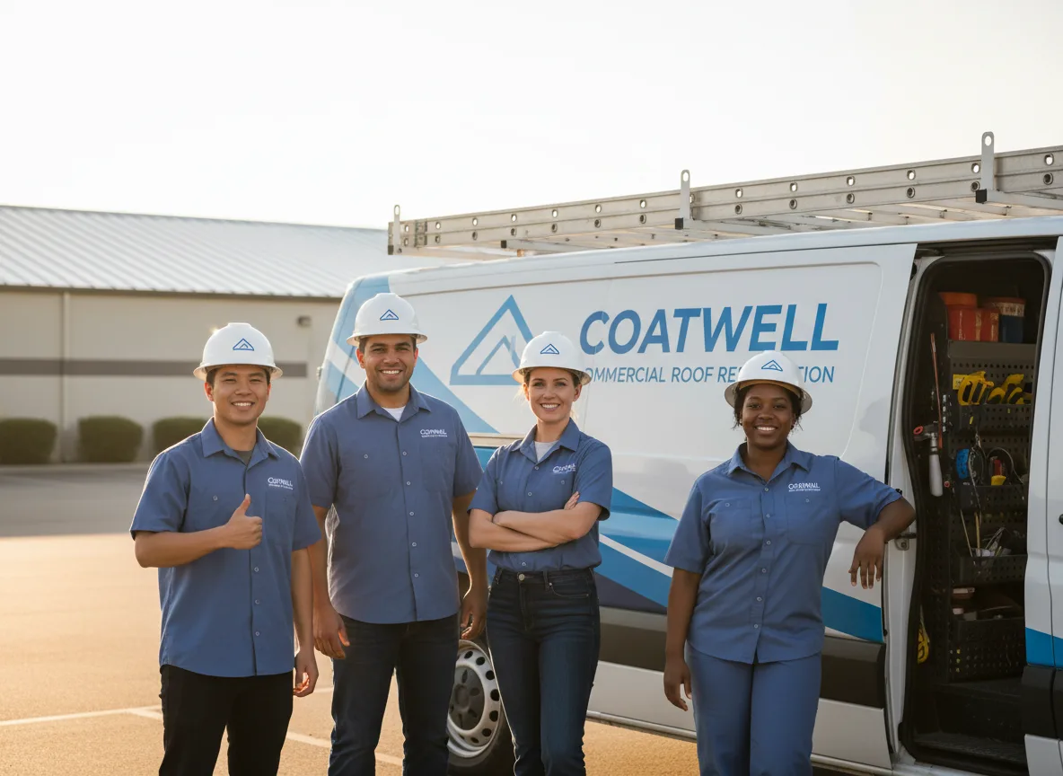 Commercial roof coating company in Sharon Hill, PA